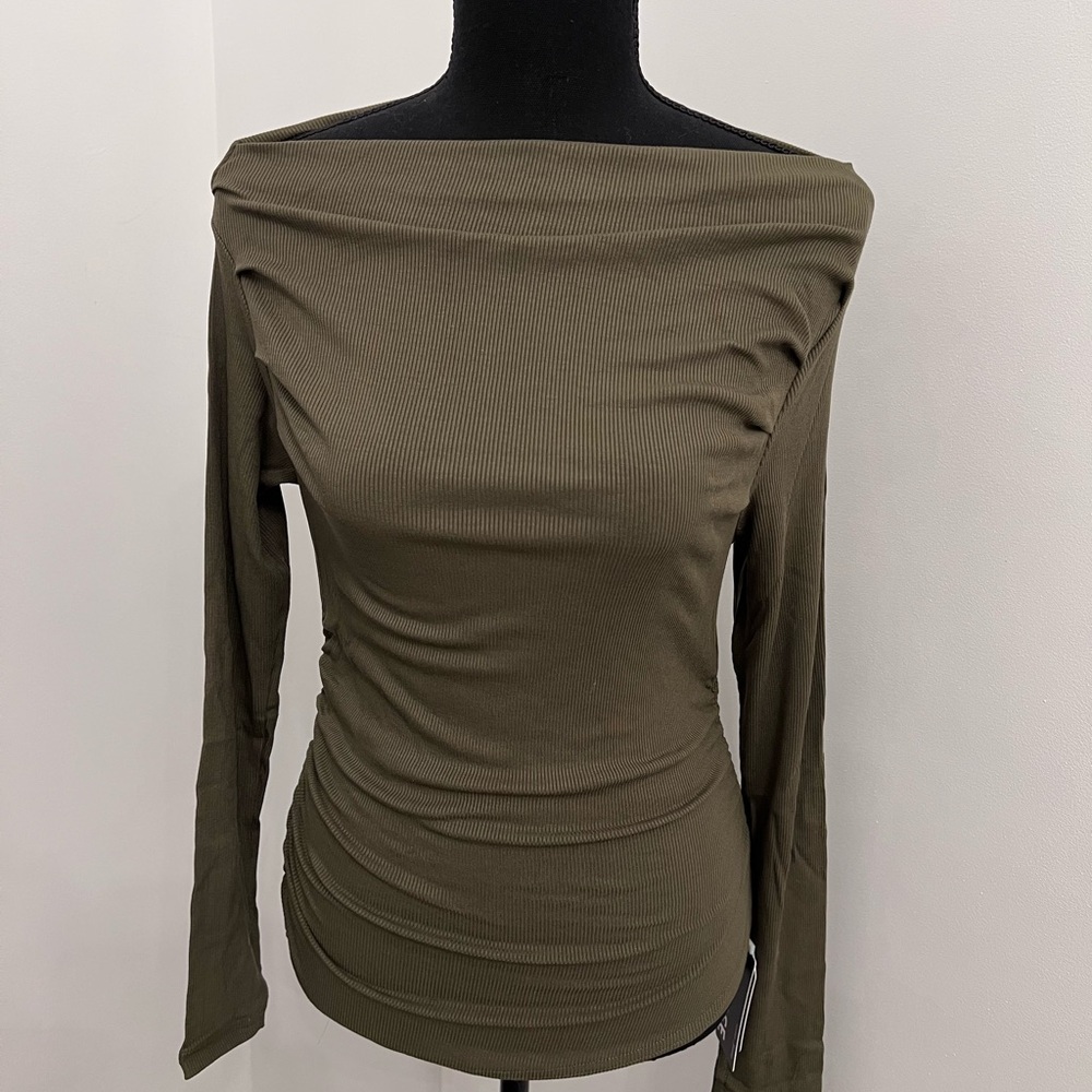 TARSE Women's Long Sleeve Off Shoulder Tops Sexy